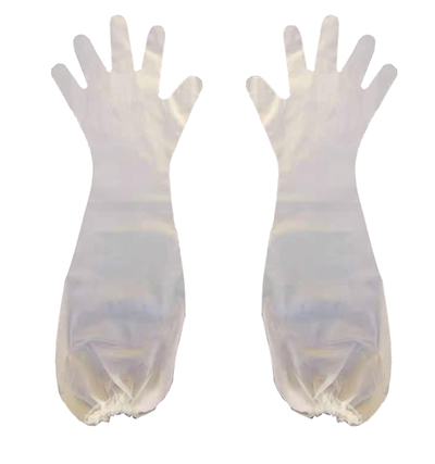 cpe加厚長手套60半臂手套 cpe加厚長手套60半臂手套